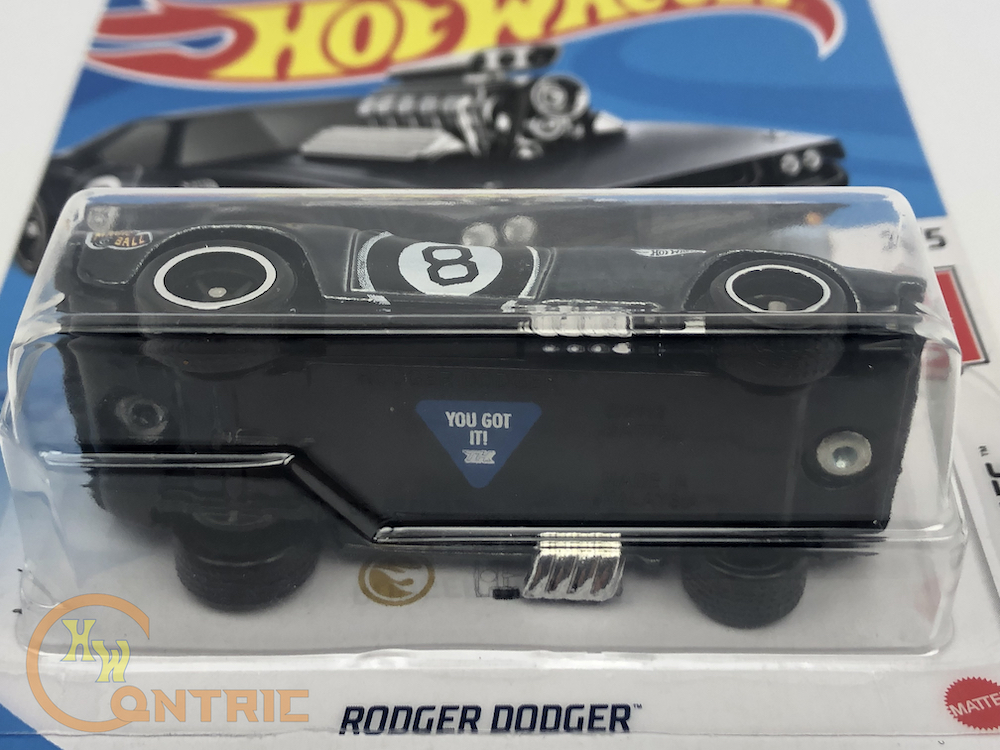 Details about  / Hot Wheels Super Treasure Hunt STH 2021 Rodger Dodger Ball 8 Black Loose 1//64