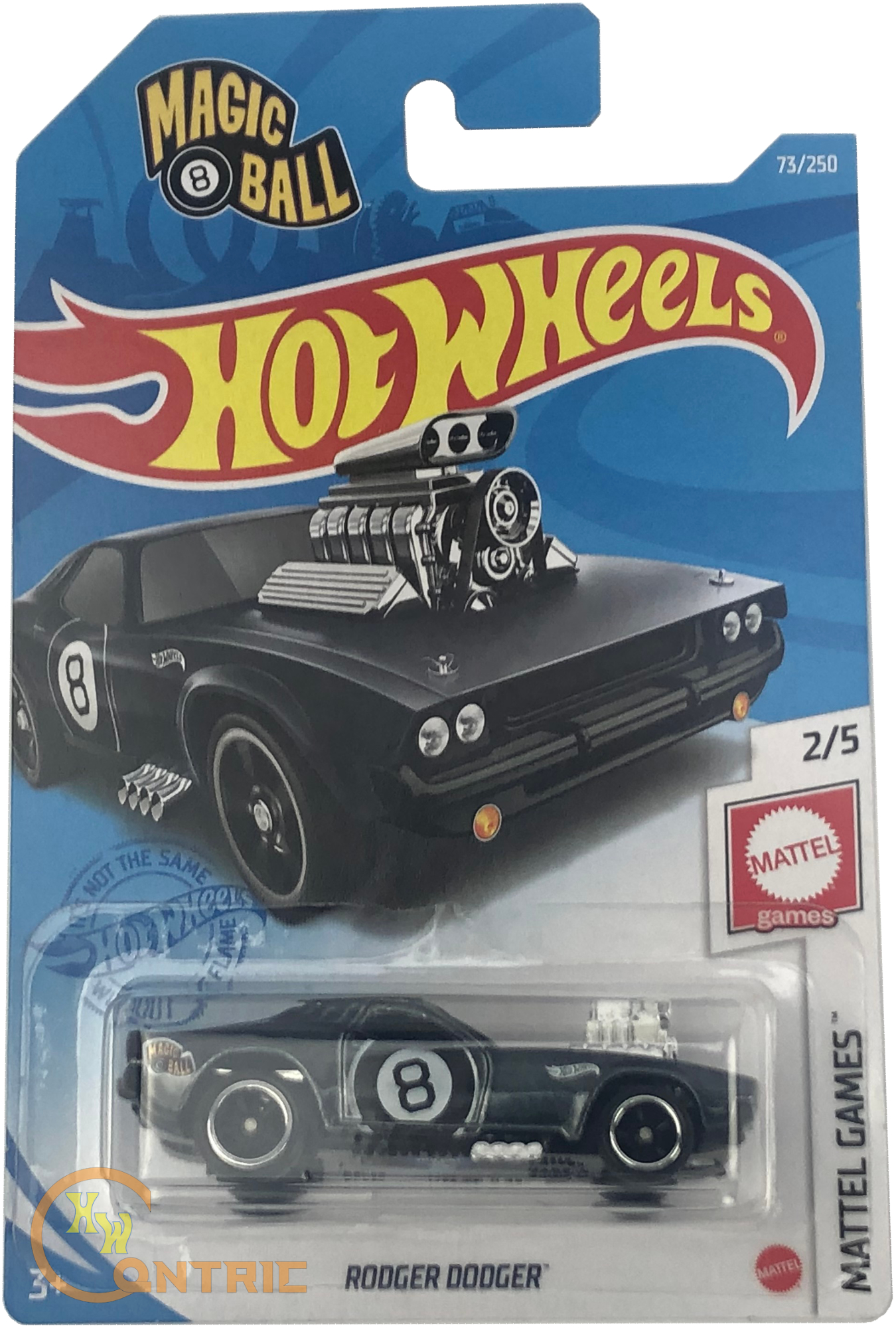 black dodgers car